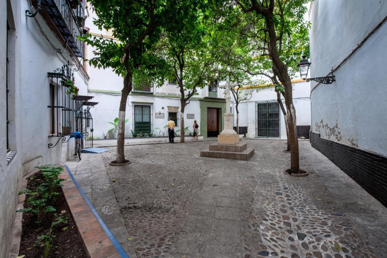 Historic Building Cathedral Apartment Sevilla Bagian luar foto